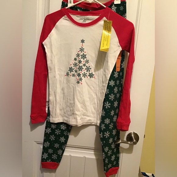 Nap Chat Youth Snowflake Pajama Set (2 Pair) - Picture 3 of 11